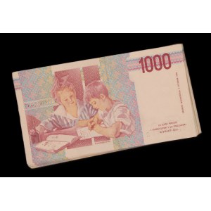Italy. 1990 1000 Lire 58 Pieces