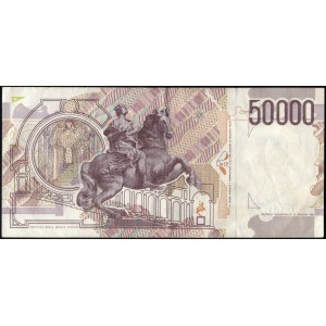 Italy. 1992 50000 Lire Prefix RA N