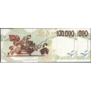 Italy. 1994 100000 Lire Prefix CA S Consecutive Pair