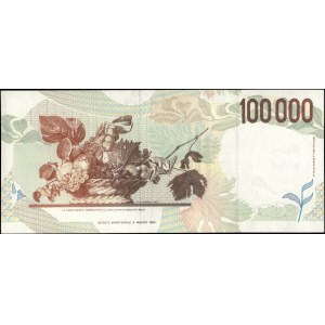 Italy. 1994 100000 Lire Prefix XC A Replacement