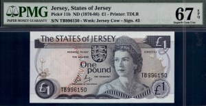 Jersey. 1976 1 Pound