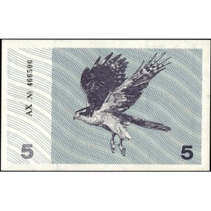 Lithuania. 1991 5 Talonas