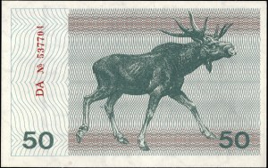 Lithuania. 1991 50 Talonas
