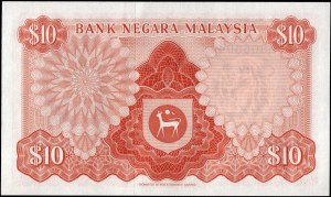 Malaysia. 1967 10 Ringgit