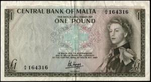 Malta. 1967 1 Pound