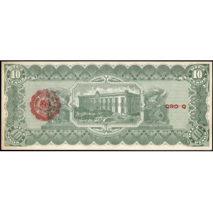 Mexico. 1914 Chihuahua 10 Pesos 6 Digits