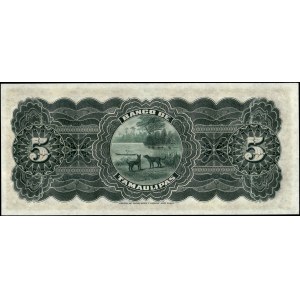 Mexico. 1914 Tamaulipas 5 Pesos Remainder