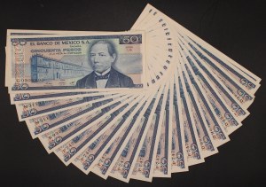 Mexico. 1981 50 Pesos 21 Pieces