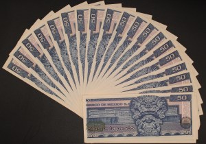Mexico. 1981 50 Pesos 21 Pieces
