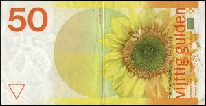 Netherlands. 1982 50 Gulden Sunflower