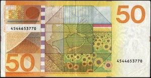 Netherlands. 1982 50 Gulden Sunflower