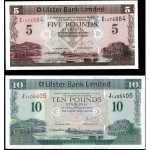 Northern Ireland. 2012-13 5 and 10 Pound
