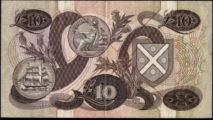Scotland. 1983 10 Pounds Bank of Scotland
