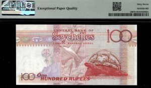 Seychelles. 1998 100 Rupees