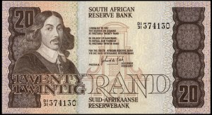 South Africa. 1984 20 Rand