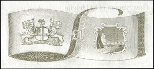 St Helena. 1981 1 Pound Small Type