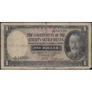Straits Settlements. 1935 1 Dollar