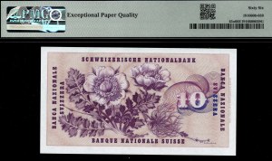 Switzerland. 1969 10 Franken