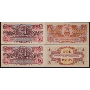 Great Britain. 1961-72 1 Pound Military Currency 4 Pieces