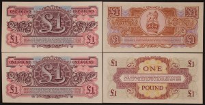 Great Britain. 1961-72 1 Pound Military Currency 4 Pieces