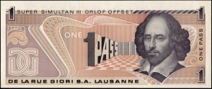 Great Britain. 1990s De La Rue Giori Printing Sample