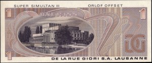 Great Britain. 1990s De La Rue Giori Printing Sample