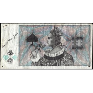 Great Britain. De La Rue Specimen 1980s 10 Test Note