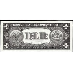 Great Britain. TDLR test note specimen