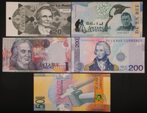 United Kingdom. 1980 5 Test Notes De La Rue