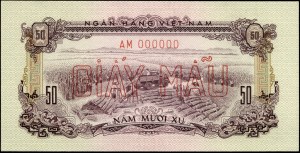 Vietnam. 50 Xu exemplářů