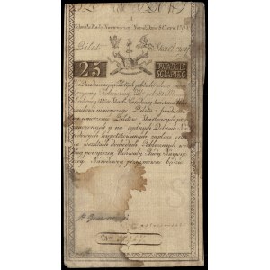 Poland. 1794 25 Zlotych Prefix A