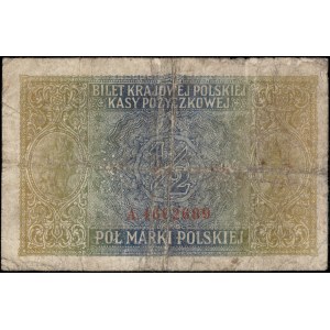 Poland. 1916 1/2 Marki Jeneral A