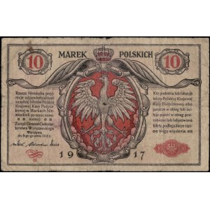 Poland. 1916 10 Marek biletow