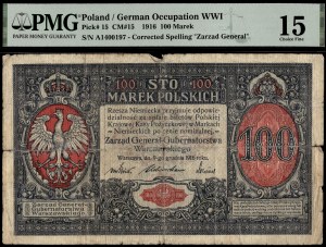 Poland. 1916 100 Marek Zarzad General