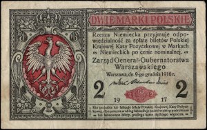 Poland. 1916 2 Marki General B