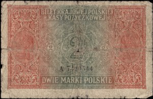 Poland. 1916 2 Marki Jeneral A