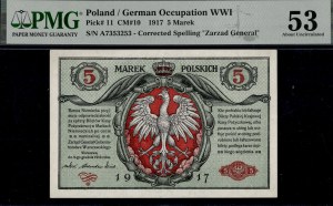 Poland. 1916 5 Marek Biletow Rzadki