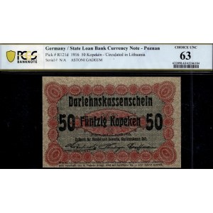 Poland. 1916 50 Kopek