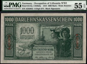 Poland. 1918 1000 Marek