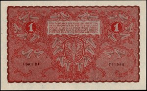 Poland. 1919 1 Marka I Serja CT