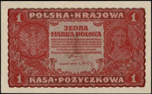 Poland. 1919 1 Marka I Serja DJ