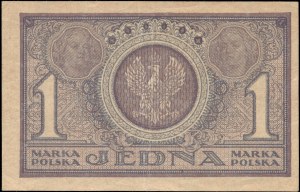 Poland. 1919 1 Marka Prefix IAO