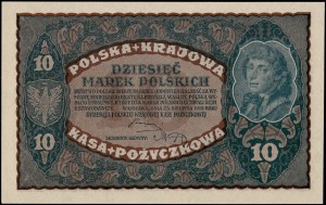 Poland. 1919 10 Marek II Serja BK