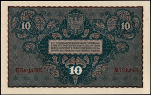 Poland. 1919 10 Marek II Serja DE