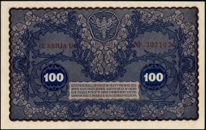 Poland. 1919 100 Marek IE SERJA U