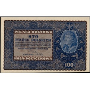 Poland. 1919 100 Marek IF SERJA A
