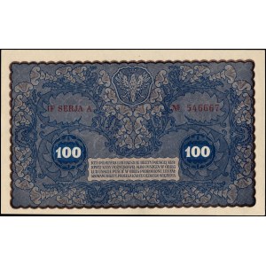 Poland. 1919 100 Marek IF SERJA A
