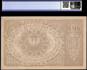 Poland. 1919 1000 Marek O