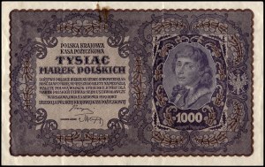 Poland. 1919 1000 Marek I Serja A
