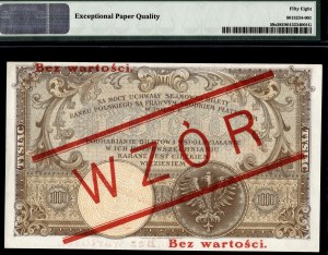 Poland. 1919 1000 Zlotych wzor wysoki nadruk